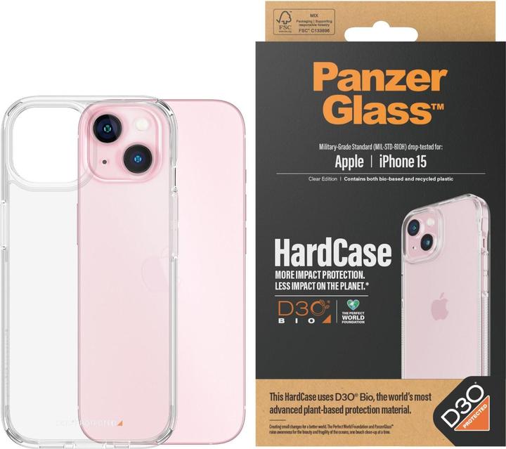 Actual product image PanzerGlass Hard Case (Apple iPhone 15)