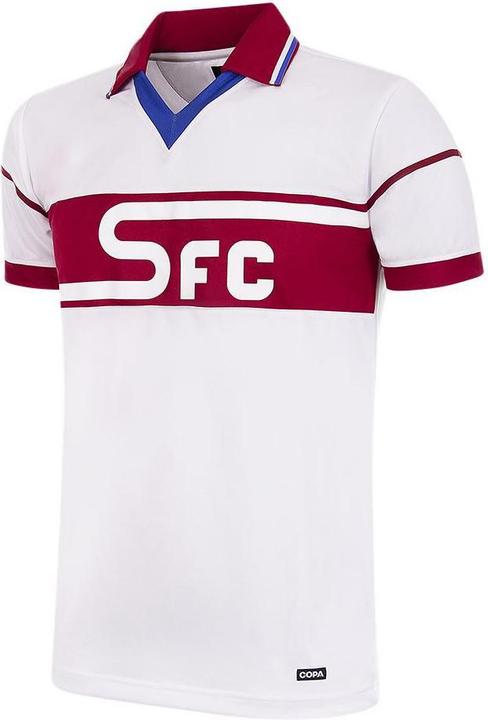 Copa Football Servette FC auswärts 1979 - 84 Retro Trikot | Servette Football Club Genève 1890 Vintage Shirt de 19
