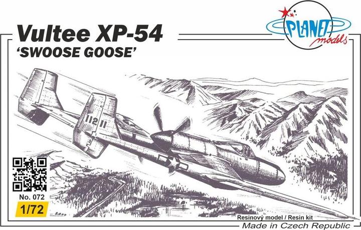 Image du produit Planet Models Vultee XP-54 "Swoose Goose" (oie blanche)