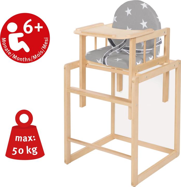Produktbild Roba Kombihochstuhl Little Stars (Hochstuhl)