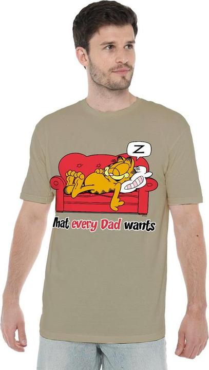 Actual product image Garfield Mens What Every Dad Wants T-Shirt (XL)