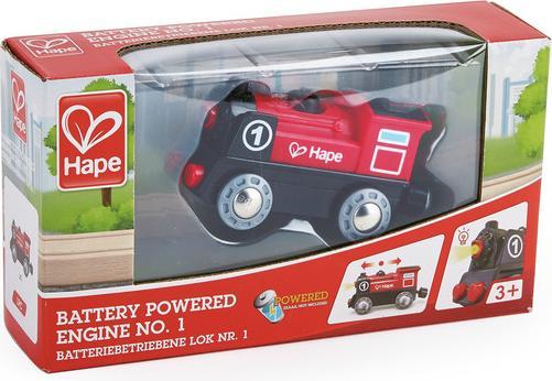 Actual product image Hape battery powered locomotive