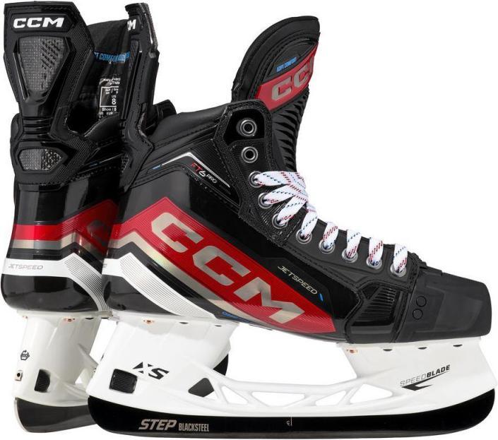 Produktbild CCM JetSpeed FT6 Pro SR Hockey-Schlittschuhe (SR 8 – 43, KONISCH) (43)