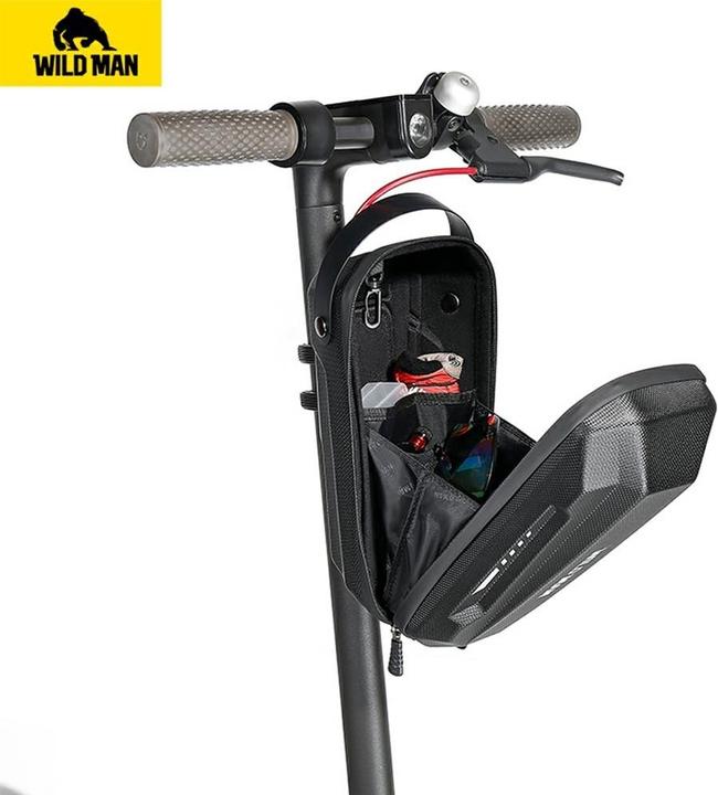 Actual product image Wildman Etui/uchwyt na hulajnogę GD9X PLUS sakwa na ramę czarna/black