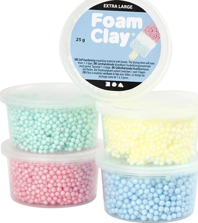 Produktbild Creativ Company Modellier-Set Foam Clay Extra Large 5-teilig