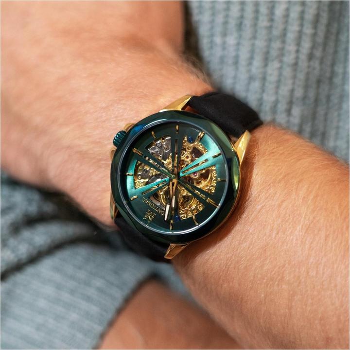 Produktbild Montignac Automatische Uhr Round (Skeleton-Uhr, 42 mm)