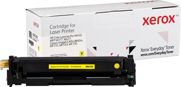 Produktbild Xerox Everyday -Toner in, -Entsprechung für HP CF412A/ CRG-046Y, - (006R03698)