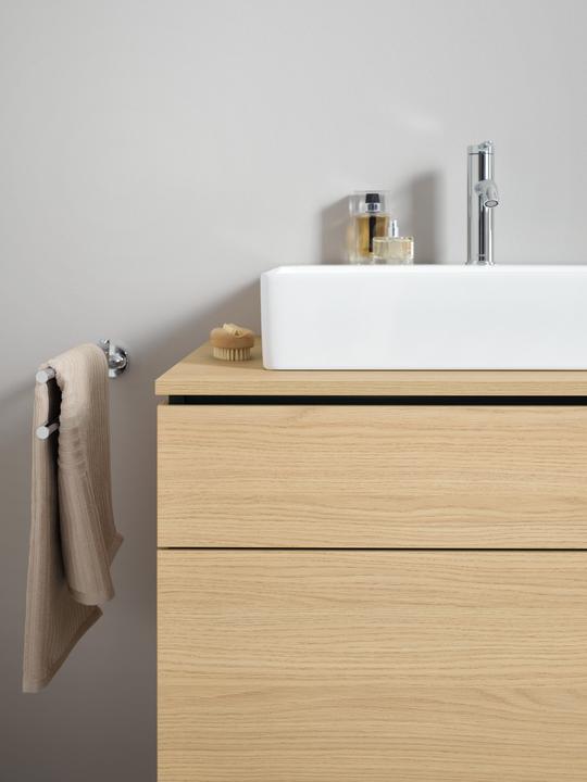 Produktbild Duravit Handtuchhalter STARCK T 2-armig, beweglich, 465mm chrom
