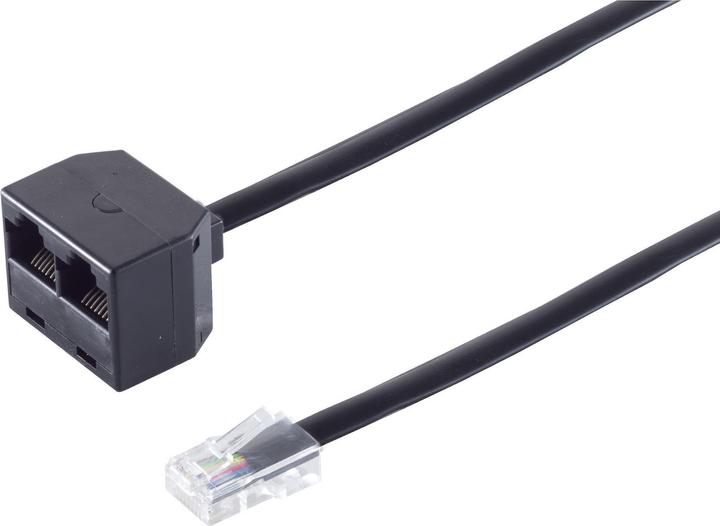 Produktbild Shiverpeaks S/CONN maximum connectivity Adapter Modular Verbinder-Western-Stecker 8/8 auf 2 Western-Kupplung...