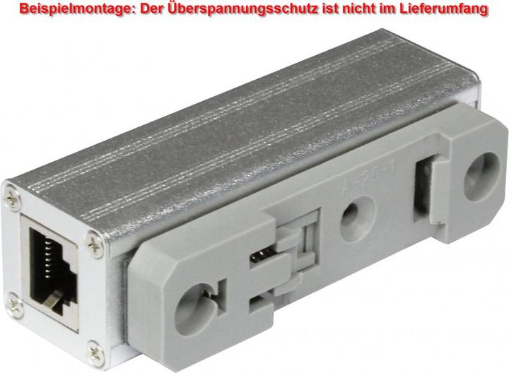 Produktbild Allnet TP Cat 6 Überspannungs-/Blitzschutz zbh. für ALL95100 Hutschiene Montageklammer