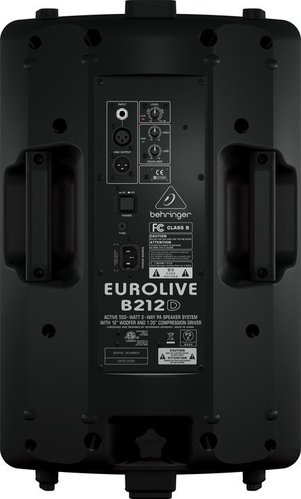 Immagine prodotto Behringer Altoparlante PA Eurolive B212D (Attivo, 1x 280 W)