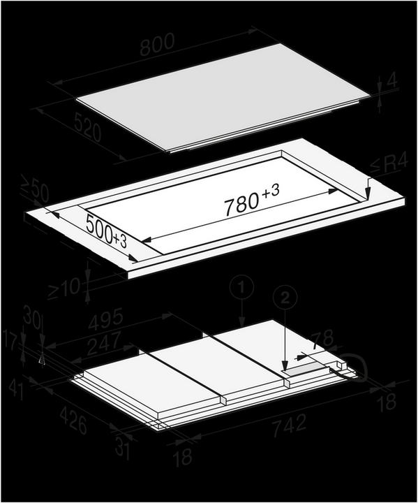 Produktbild Miele KM 7878-1 FL Diamond