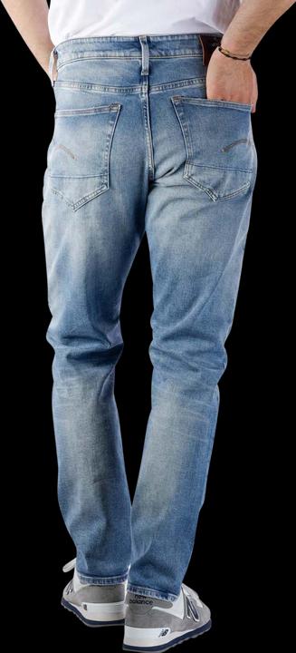 Produktbild G-Star 3301 Straight Tapered Jeans Elto Stretch indigo aged (W29/L32)