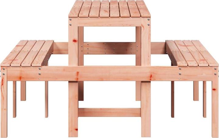 Actual product image VidaXL Picnic table Douglas fir (134 cm)