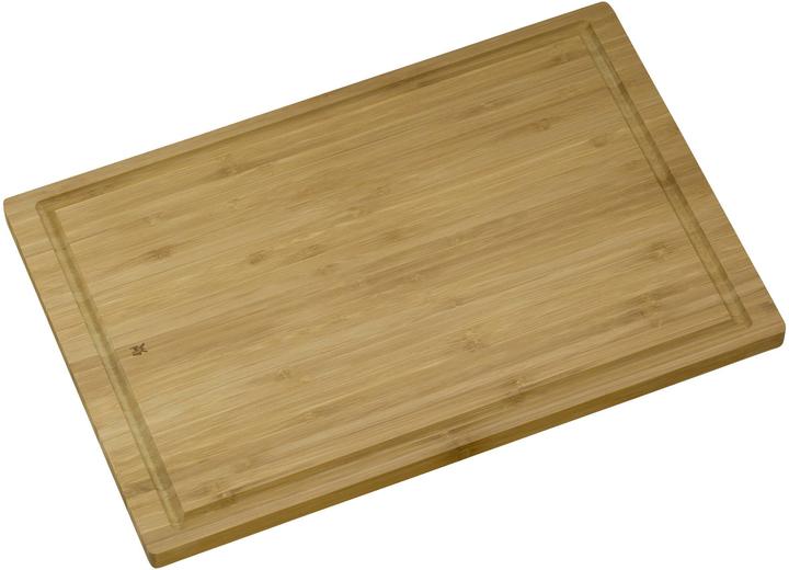 Actual product image WMF Natural bamboo chopping board large with juice groove - blade-friendly