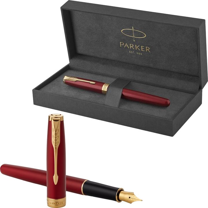 Produktbild Parker Pen Sonnet (Gold, Rot, 1 x)