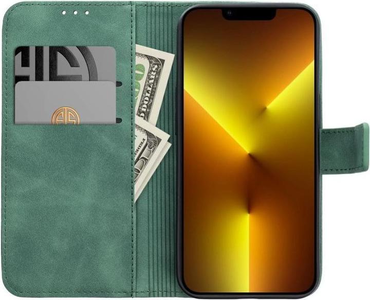 Produktbild OEM Back panel cover TENDER Book Case for SAMSUNG A23 5G green (Samsung Galaxy M23 5G)