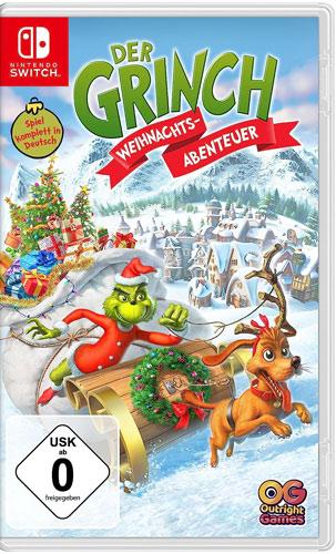 Actual product image Game The Grinch: Christmas Adventure (Switch, Switch Lite, Switch OLED, DE)