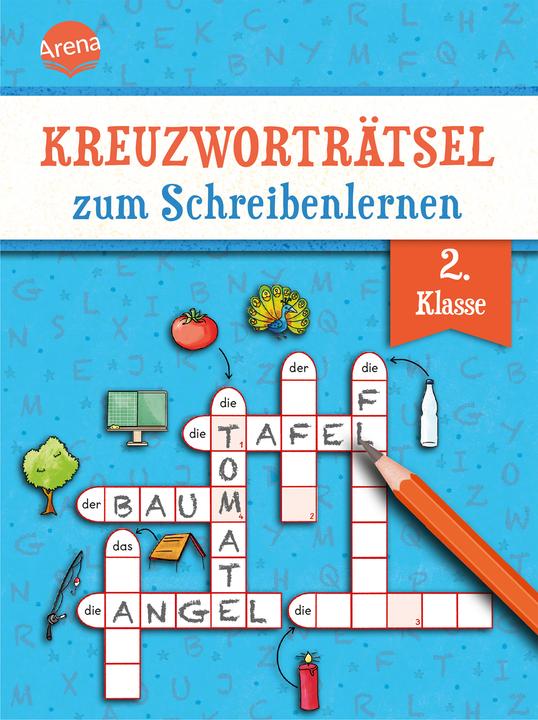 Immagine prodotto Kreuzworträtsel zum Schreibenlernen. 2. Klasse (Tedesco, Helen Seeberg, 2019)