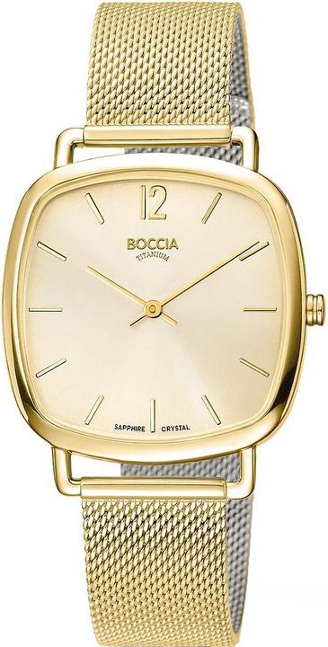 Actual product image Boccia 3334-07 Ladies Titanium Watch 33mm 3ATM (Analogue wristwatch, 33 mm)