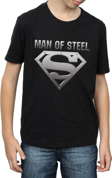 Immagine prodotto Superman Man Of Steel Shield Maglietta Ragazzi (140, 146)