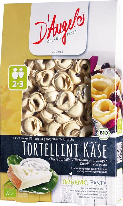 Actual product image D'Angelo Pasta Pasta Tortellini Cheese Organic (250 g)