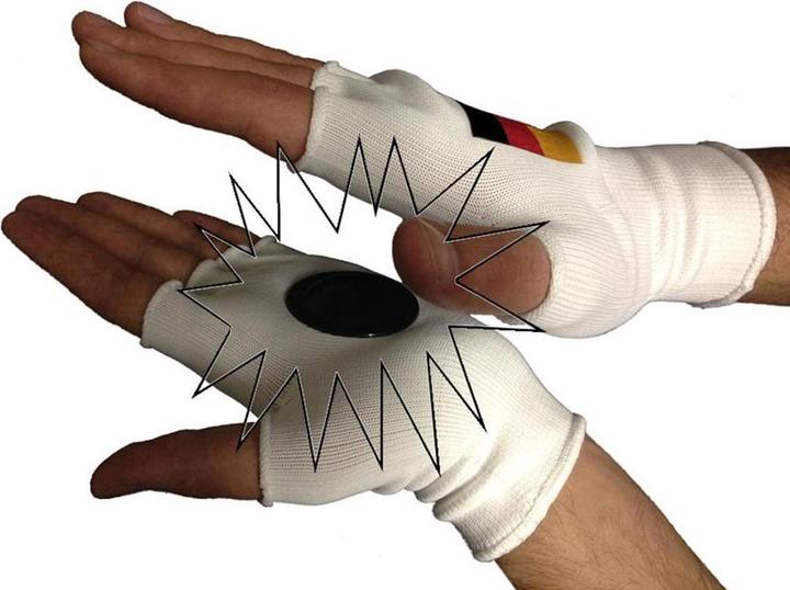 Produktbild trends4cents Clip-Clappers Klatsch Handschuhe mit Deutschland Fahne Gr. Uni Fanartikel mit Fahne