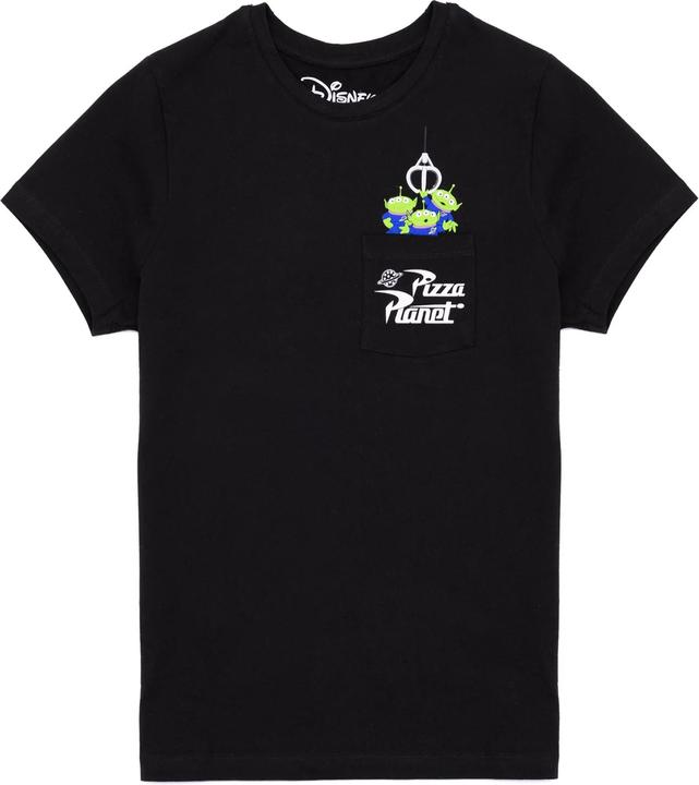 Immagine prodotto Toy Story La maglietta di The Claw Pizza Planet con borsa (L)