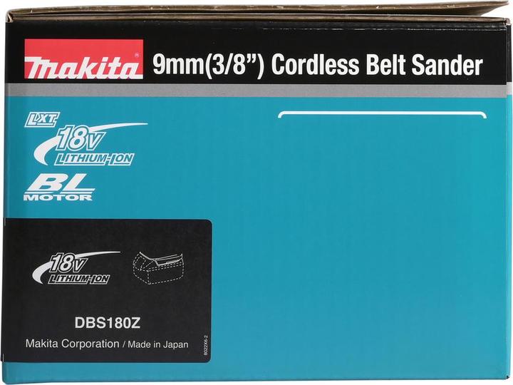 Productafbeelding Makita DBS180Z (Bandschuurmachine, 530 W)