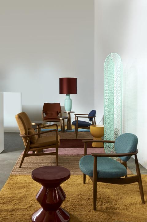 Immagine prodotto Pols Potten Poltrona di design Peggy - Ocra