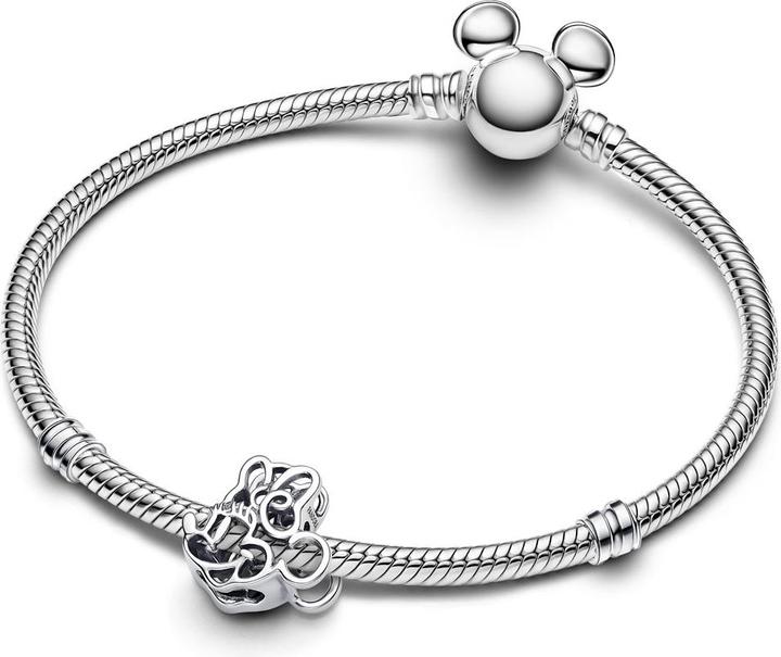 Actual product image Pandora Disney Minnie Mouse Openwork Charm (Silver 925)