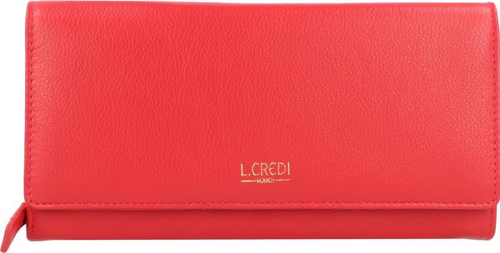L.Credi Evelyn Geldbörse Leder 20 cm
