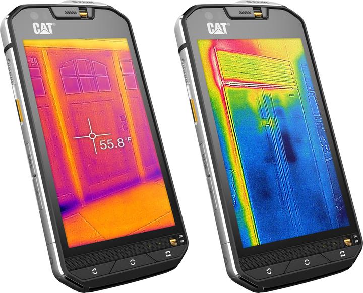 Immagine prodotto Cat S60 (32 GB, Nero/Argento, 4.70", Doppia SIM Ibrida, 13 Mpx, 4G)