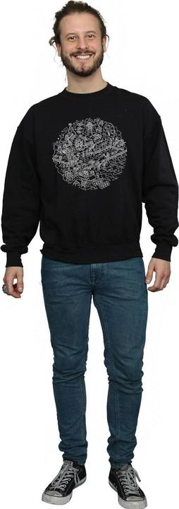 Produktbild Star Wars Christmas Death Star Sweatshirt (S)