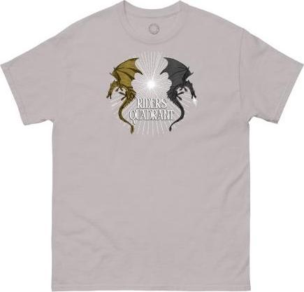 Actual product image Out of Print Fourth Wing: Riders Quadrant Unisex T-Shirt Small (4XL)