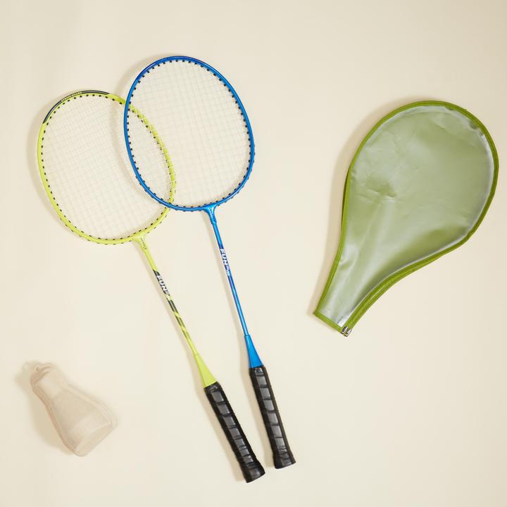 Produktbild Perfly Badminton-Set Erwachsene - Fun Set BR130 lime/blau