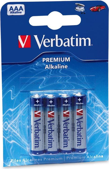 Actual product image Verbatim Premium Alkaline (4 pcs., AAA)
