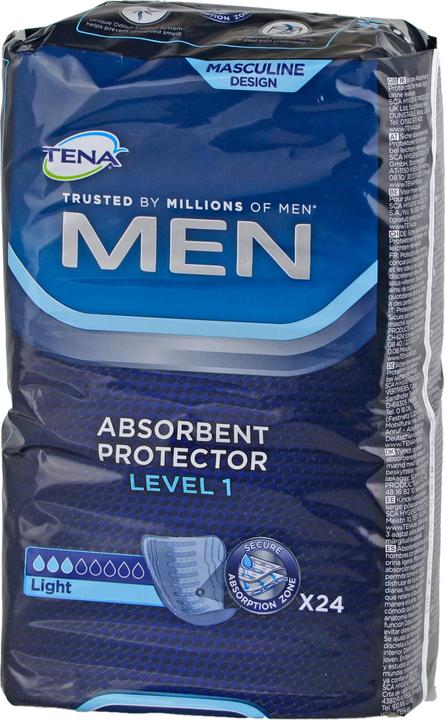 Tena MEN Einlagen bei BlasenInkontinenz Level 1 (24 x, Normal)