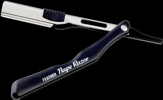 Feather Nape Razor schwarz