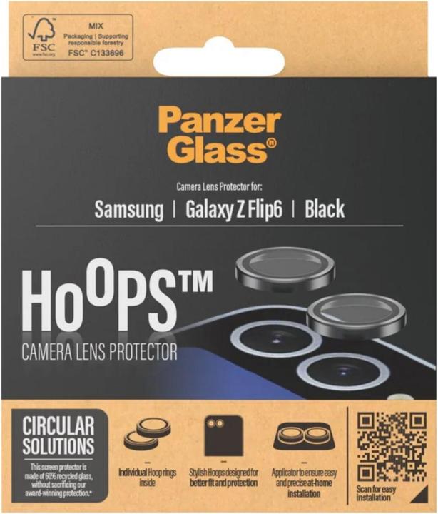 Actual product image PanzerGlass Hoops Lens (1 Piece, Samsung Galaxy Z Flip6)