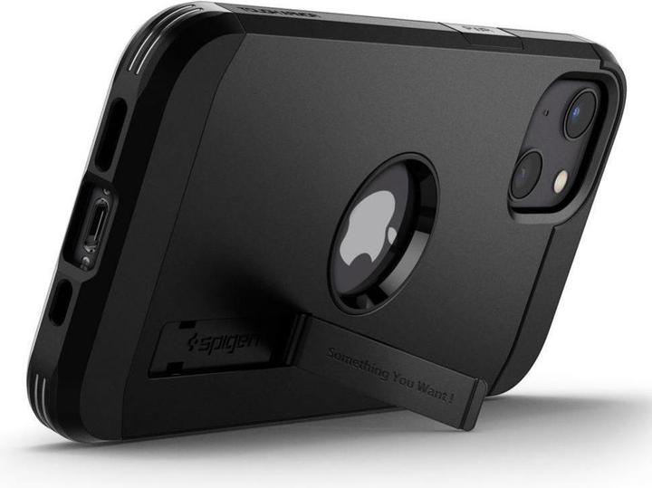 Image du produit Spigen Tough Armor pour iPhone 13 noir (Apple iPhone 13)