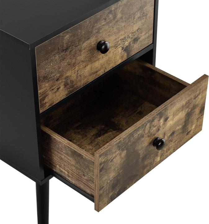 Actual product image En.Casa Bedside table