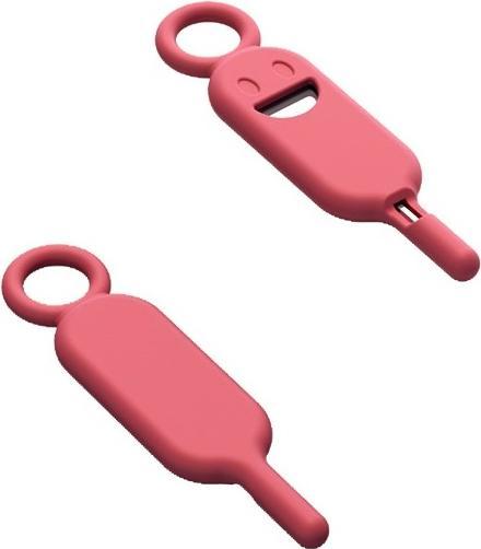 Image du produit OEM Porte-clés / aiguille pour carte SIM aiguille porte-clés magenta