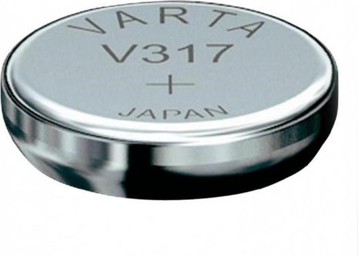 Produktbild Varta Knopfzelle V317 (1 Stk., SR62, 10.50 mAh)