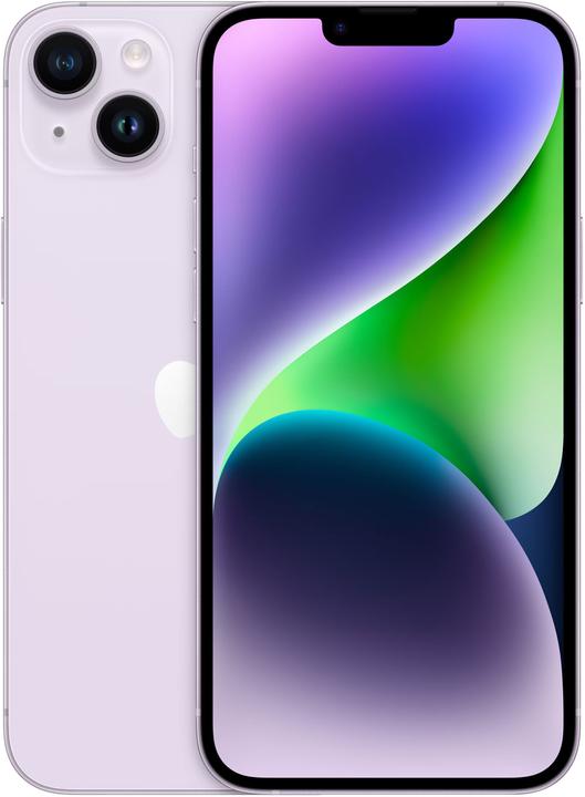 Actual product image Apple iPhone 14 Plus (512 GB, Purple, 6.70", SIM + eSIM, 12 Mpx, 5G)