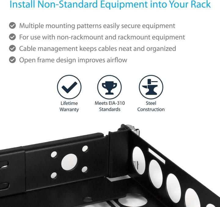 Image du produit StarTech Rails Universels Pour Rack De Serveurs