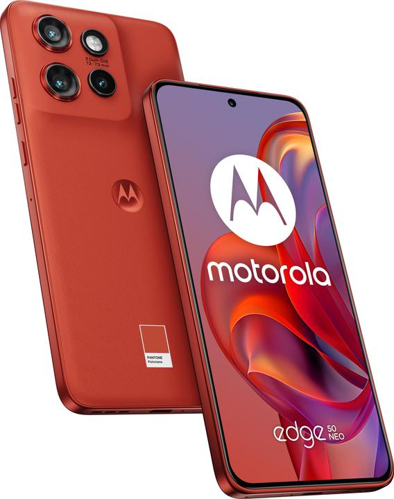 Motorola Edge 50 Neo (512 GB, PANTONE Poinciana, 6.40", Dual SIM, 50 Mpx, 5G)