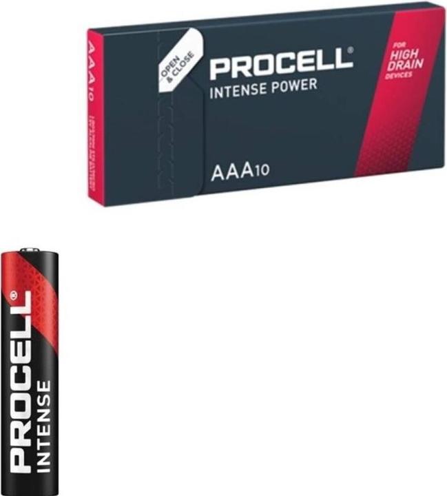 Produktbild Duracell Batterie Alkaline, Micro, AAA, LR03, 1.5V (10 Stk., AAA, 1222 mAh)