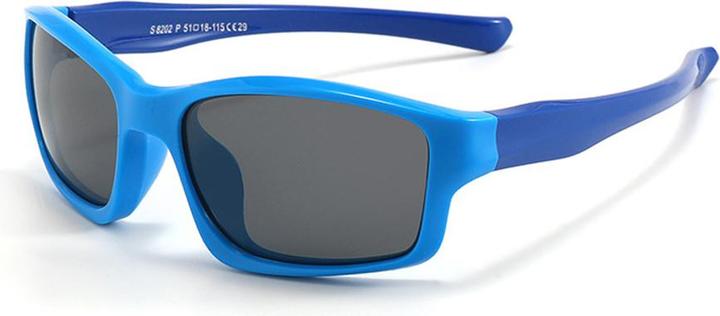 Actual product image Techsuit - Sunglasses Polarised (8202-C29) - for Kids, Sport Type - Blue / Dark Blue