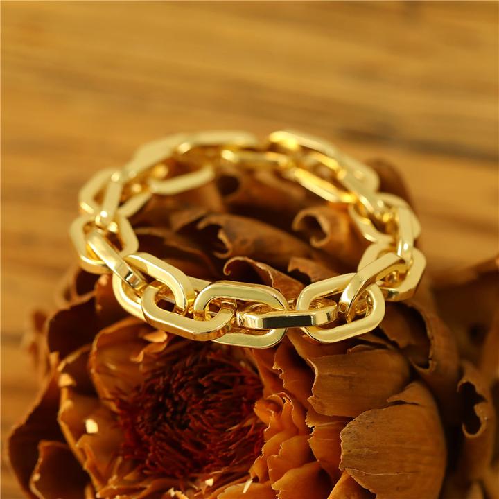 Immagine prodotto Andreani Bracciale con amazzonite autentica (80 cm, Pietre, Nude, Vetro, Marrone, Metallo)